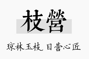 枝营名字的寓意及含义