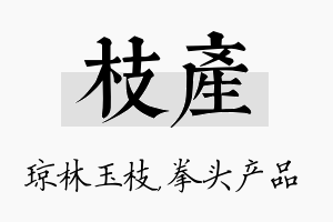 枝产名字的寓意及含义