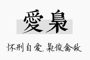 爱枭名字的寓意及含义