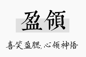 盈领名字的寓意及含义