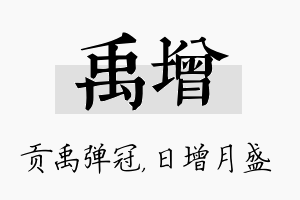 禹增名字的寓意及含义