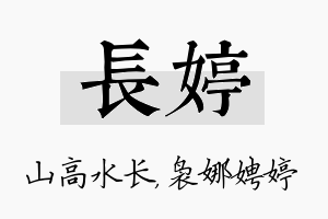 长婷名字的寓意及含义