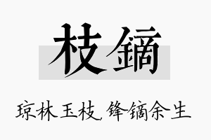 枝镝名字的寓意及含义