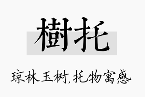 树托名字的寓意及含义