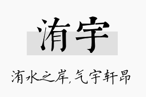 洧宇名字的寓意及含义