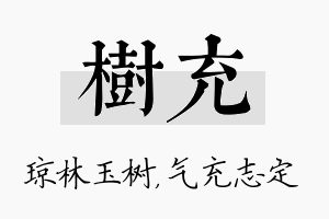 树充名字的寓意及含义