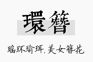 环簪名字的寓意及含义