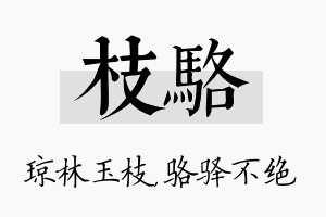 枝骆名字的寓意及含义