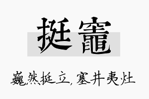 挺灶名字的寓意及含义