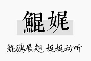 鲲娓名字的寓意及含义