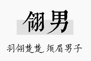 翎男名字的寓意及含义