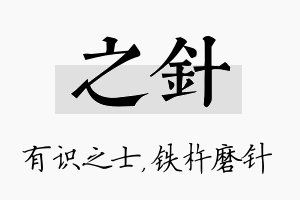 之针名字的寓意及含义