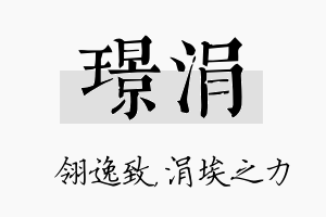 璟涓名字的寓意及含义