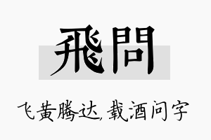 飞问名字的寓意及含义