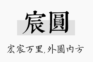 宸圆名字的寓意及含义