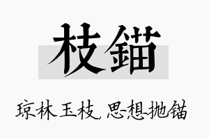 枝锚名字的寓意及含义