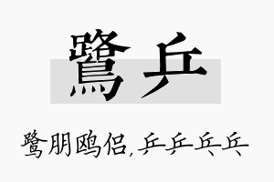 鹭乒名字的寓意及含义