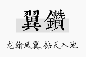 翼钻名字的寓意及含义