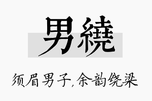 男绕名字的寓意及含义