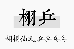 栩乒名字的寓意及含义