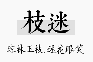 枝迷名字的寓意及含义