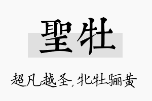 圣牡名字的寓意及含义