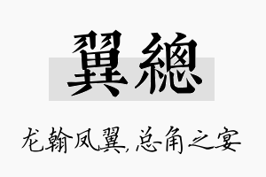 翼总名字的寓意及含义