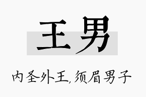 王男名字的寓意及含义