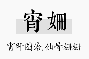 宵姗名字的寓意及含义