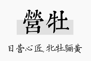 营牡名字的寓意及含义