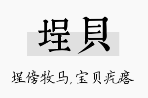 埕贝名字的寓意及含义