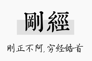 刚经名字的寓意及含义