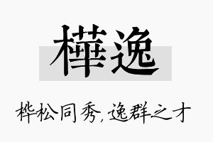 桦逸名字的寓意及含义