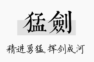 猛剑名字的寓意及含义