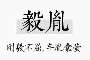 毅胤名字的寓意及含义