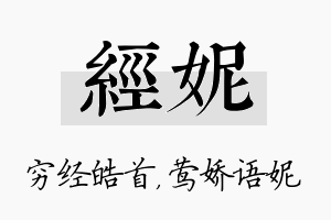 经妮名字的寓意及含义