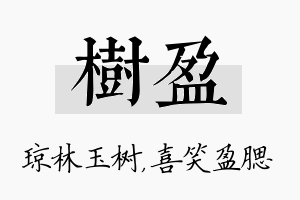 树盈名字的寓意及含义