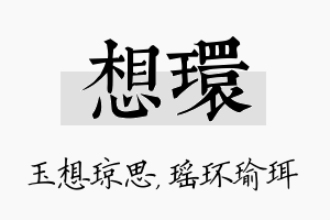 想环名字的寓意及含义