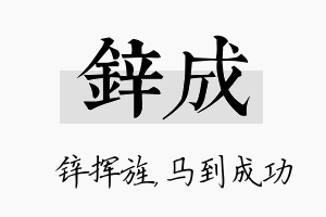 锌成名字的寓意及含义