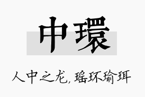 中环名字的寓意及含义