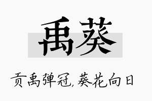 禹葵名字的寓意及含义