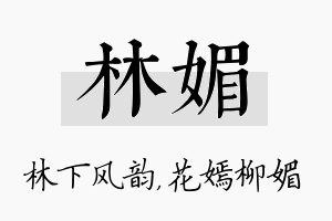 林媚名字的寓意及含义