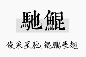 驰鲲名字的寓意及含义