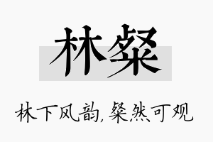 林粲名字的寓意及含义