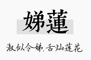 娣莲名字的寓意及含义