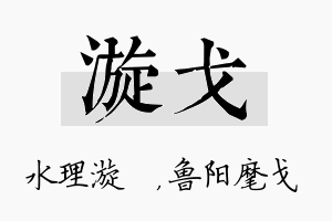 漩戈名字的寓意及含义