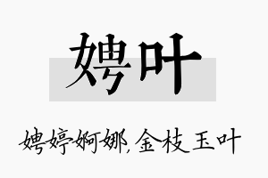 娉叶名字的寓意及含义