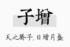 子增名字的寓意及含义