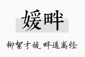 媛畔名字的寓意及含义