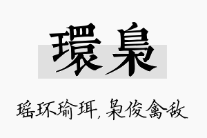 环枭名字的寓意及含义